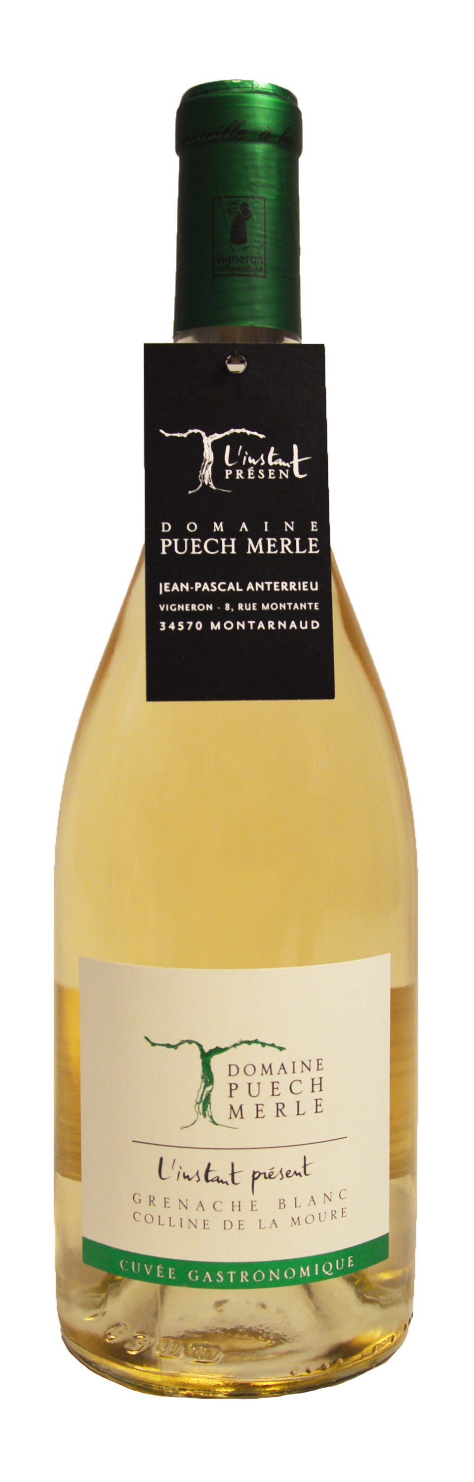 Bouteille L'Instant Présent Grenache Blanc